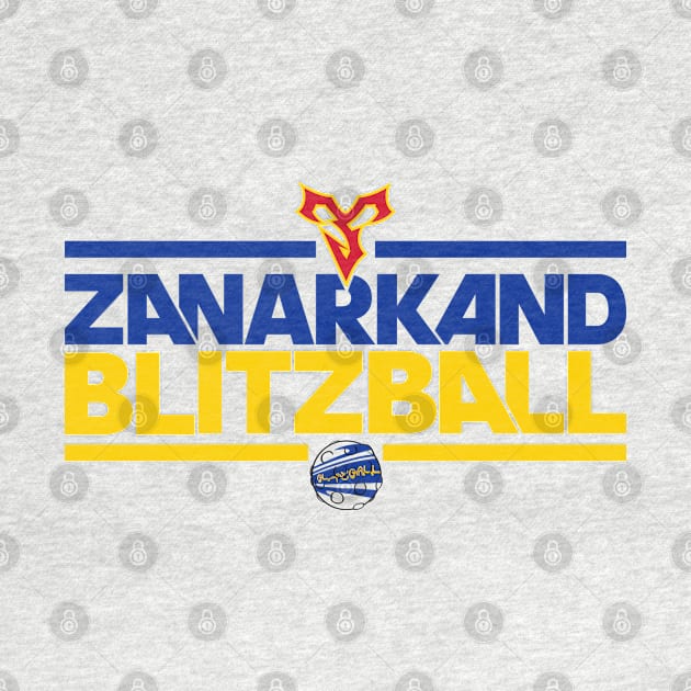 Zanarkand Blitzball (white BG) by Lionheartly